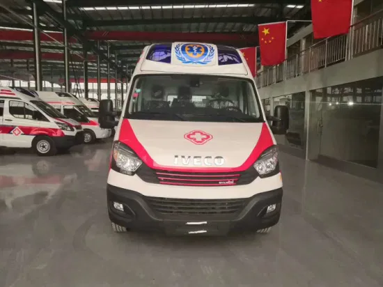 Type de livraison Dongfeng Voitures d'ambulance médicale d'urgence